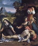 Dosso Dossi Lamentation over the Body of Christ oil painting